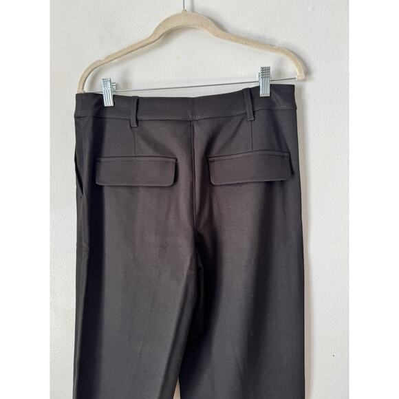NWT Anatomie Solstice Wide Leg Pants Black Knit Trousers Sz Small - Picture 7 of 9